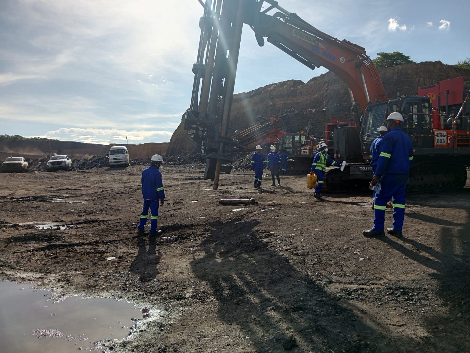 Water Reservoir Construction